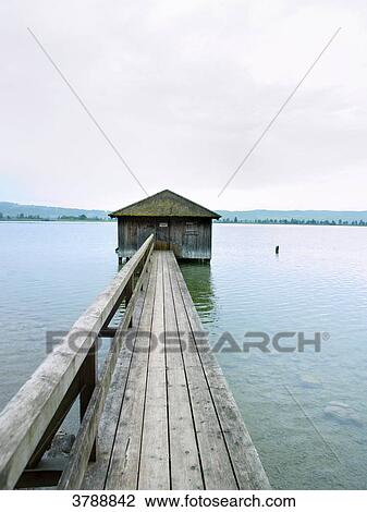 Stock Image - Kochelsee, Bavaria, Germany, Europe . Fotosearch