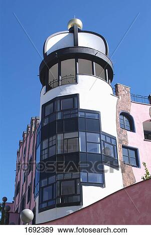 Low angle view of residential building View Large Photo Image Stock Photo - Low angle view of residential building . Fotosearch