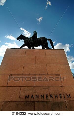 Low angle view of statue of horse rider View Large Photo Image Stock Image - Low angle view of statue of horse rider . Fotosearch