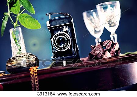 Old-fashioned camera View Large Photo Image Picture - Old-fashioned camera . Fotosearch