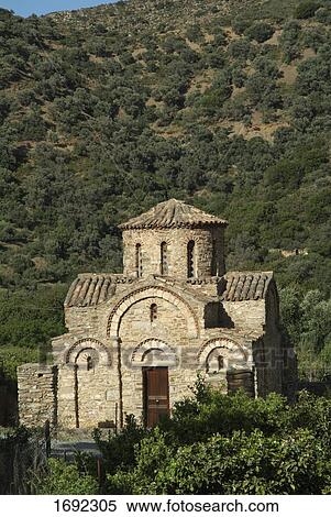 Stock Photography - Old ruins of building in forest . Fotosearch