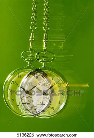 Stock Photography - Open-face watch on the move . Fotosearch