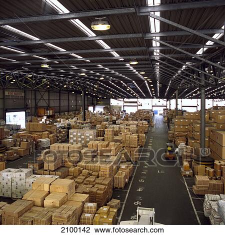 Packed boxes in warehouse View Large Photo Image Stock Image - Packed boxes in warehouse . Fotosearch