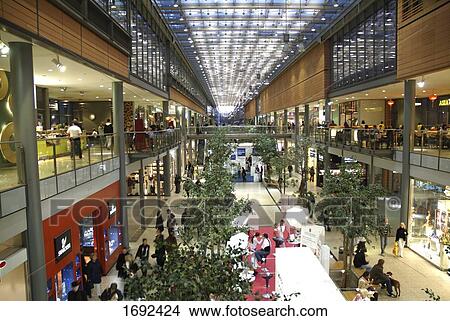 People in shopping mall View Large Photo Image Picture - People in shopping mall . Fotosearch