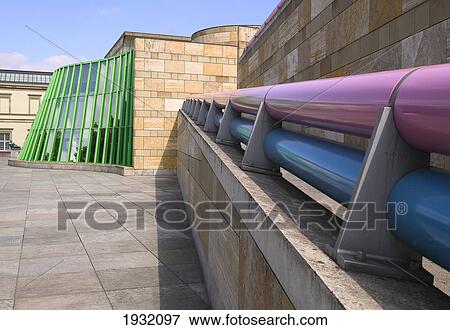 Stock Photo - Pipelines on wall . Fotosearch