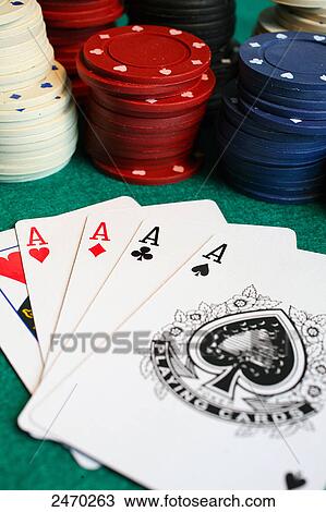 Playing cards with gambling chips View Large Photo Image Stock Image - Playing cards with gambling chips . Fotosearch