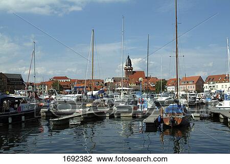 Sailboats at harbor View Large Photo Image Stock Image - Sailboats at harbor . Fotosearch