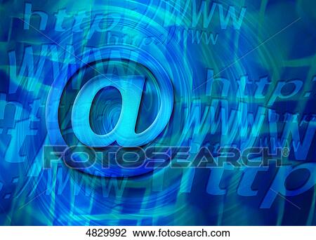 Sending e-mails View Large Photo Image Stock Image - Sending e-mails . Fotosearch