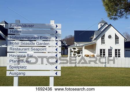 Signboard in front of house View Large Photo Image Stock Photograph - Signboard in front of house . Fotosearch