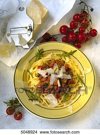 spaghetti with tomato sauce View Large Photo Image Picture - spaghetti with tomato sauce . Fotosearch