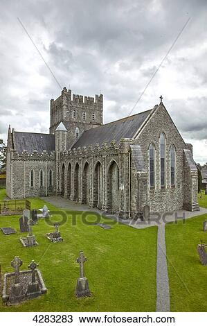 St. Brigid's Cathedral, Kildare, Ireland View Large Photo Image Stock Image - St. Brigid's Cathedral, Kildare, Ireland . Fotosearch