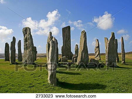 Stone circle on landscape View Large Photo Image Stock Image - Stone circle on landscape . Fotosearch