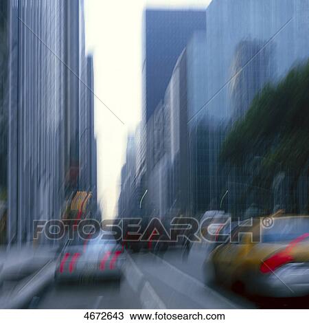 Traffic in New York View Large Photo Image Stock Image - Traffic in New York . Fotosearch