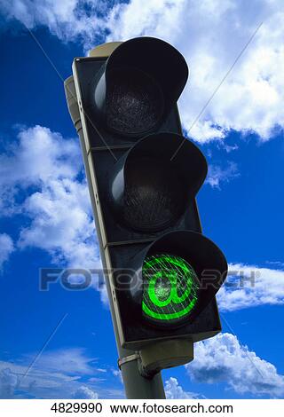 Traffic light for data flow View Large Photo Image Stock Image - Traffic light for data flow . Fotosearch