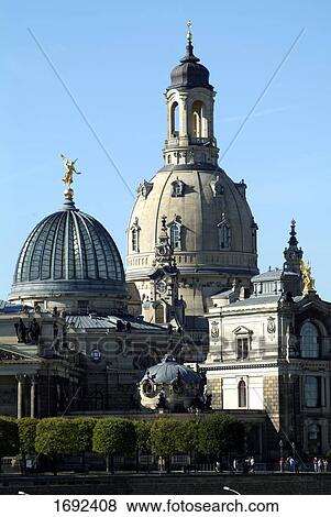 Stock Photo - Trees in front of church . Fotosearch