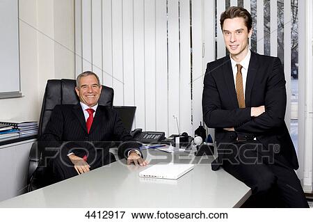 Two businessmen View Large Photo Image Stock Photo - Two businessmen . Fotosearch