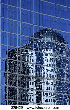 Picture - Vancouver Pan Pacific Hotel mirroring . Fotosearch