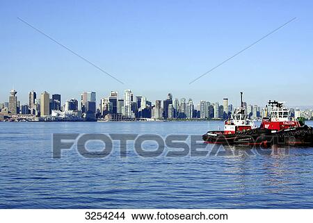 Vancouver skyline View Large Photo Image Picture - Vancouver skyline . Fotosearch