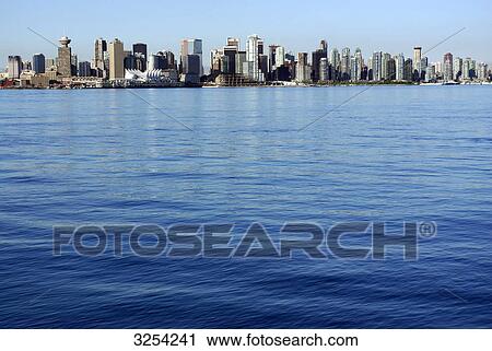 Vancouver skyline View Large Photo Image Stock Image - Vancouver skyline . Fotosearch