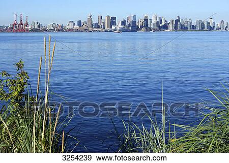 Vancouver skyline View Large Photo Image Stock Photo - Vancouver skyline . Fotosearch