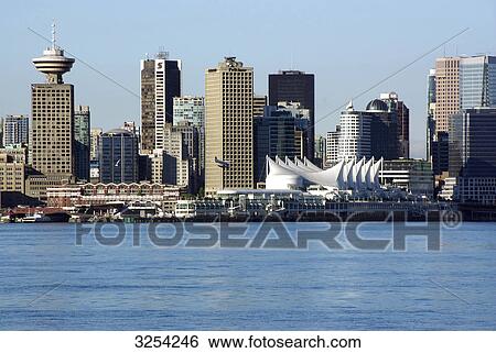 Vancouver skyline View Large Photo Image Stock Photograph - Vancouver skyline . Fotosearch