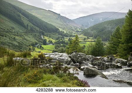 Wicklow Mountains, Ireland View Large Photo Image Stock Photo - Wicklow Mountains, Ireland . Fotosearch