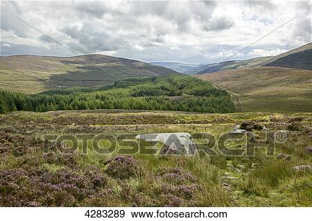 Stock Photo - Wicklow Mountains, Ireland . Fotosearch