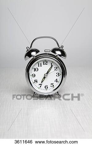 Alarm clock View Large Photo Image Stock Photograph - Alarm clock . Fotosearch