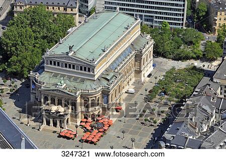 Alte Oper (Old Opera House), Frankfurt am Main, Germany, bird's eye view View Large Photo Image Stock Image - Alte Oper (Old Opera House), Frankfurt am Main, Germany, bird's eye view . Fotosearch