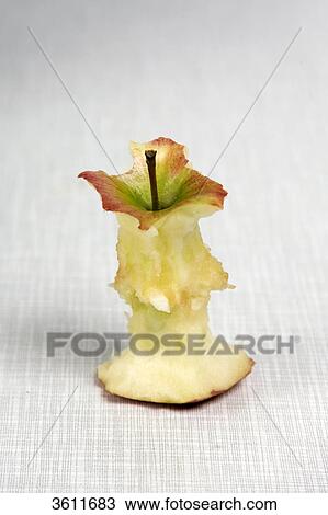 Stock Image - Apple core . Fotosearch