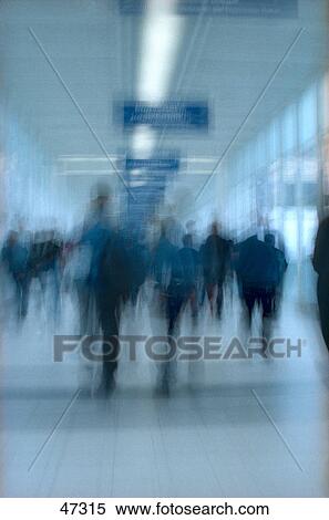 Blurred view of crowd walking View Large Photo Image Stock Photography - Blurred view of crowd walking . Fotosearch