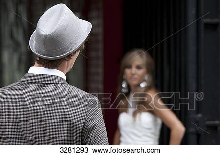 Stock Image - Bride and bridgroom . Fotosearch