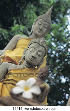 Buddha statues with yellow cloth in temple, Ayutthaya, Thailand View Large Photo Image Stock Photography - Buddha statues with yellow cloth in temple, Ayutthaya, Thailand . Fotosearch