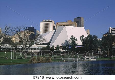 Buildings at riverside, River Torrens, Adelaide Festival Centre, Adelaide, South Australia, Australia View Large Photo Image Stock Photograph - Buildings at riverside, River Torrens, Adelaide Festival Centre, Adelaide, South Australia, Australia . Fotosearch