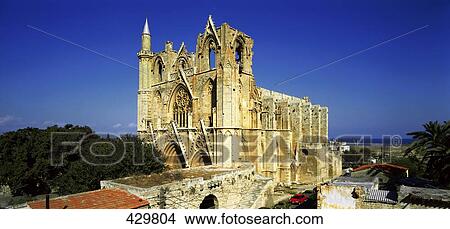 Cathedral in city, St. Nicholas Cathedral, Famagusta, Cyprus View Large Photo Image Picture - Cathedral in city, St. Nicholas Cathedral, Famagusta, Cyprus . Fotosearch