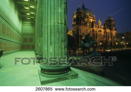 Church viewed from building lit up at night View Large Photo Image Stock Photography - Church viewed from building lit up at night . Fotosearch