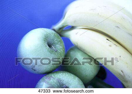 Close-up of apples and bananas View Large Photo Image Stock Image - Close-up of apples and bananas . Fotosearch