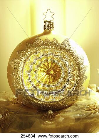 Picture - Close-up of Christmas ornament . Fotosearch