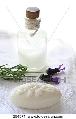 Close-up of flowers and bar of soap View Large Photo Image Stock Image - Close-up of flowers and bar of soap . Fotosearch