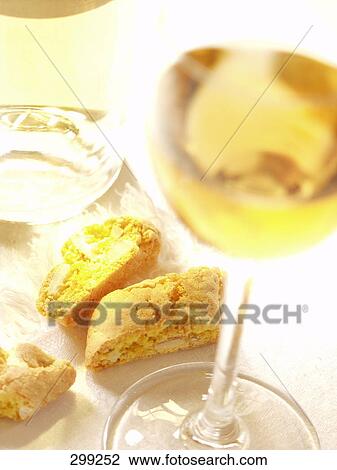 Stock Image - Close-up of glass of wine . Fotosearch