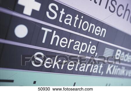 Close-up of information board advise to hospital wards View Large Photo Image Stock Image - Close-up of information board advise to hospital wards . Fotosearch