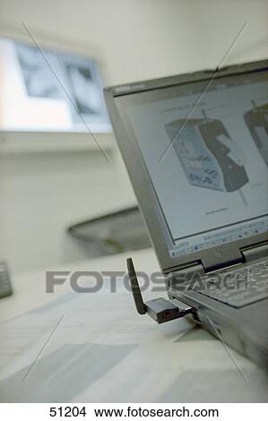 Close-up of laptop on hospital bed View Large Photo Image Picture - Close-up of laptop on hospital bed . Fotosearch