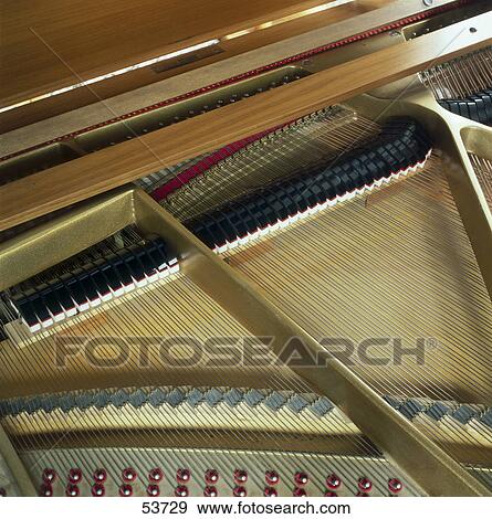 Close-up of piano View Large Photo Image Stock Photo - Close-up of piano . Fotosearch