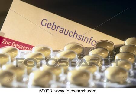 Close-up of pills on blister pack View Large Photo Image Stock Photo - Close-up of pills on blister pack . Fotosearch