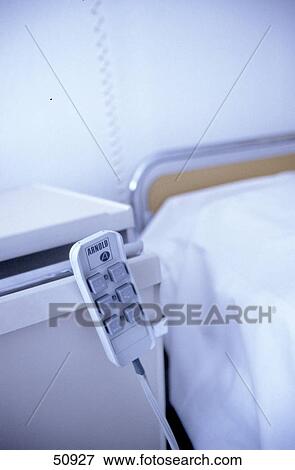 Close-up of push buttons of hospital bed View Large Photo Image Stock Photo - Close-up of push buttons of hospital bed . Fotosearch