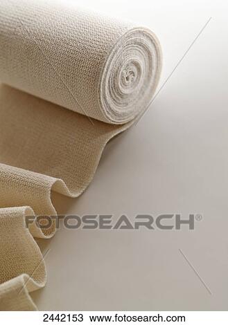 Close-up of rolled up bandage View Large Photo Image Stock Image - Close-up of rolled up bandage . Fotosearch
