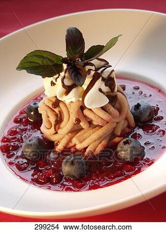 Close-up of spaghetti and cranberry sauce View Large Photo Image Picture - Close-up of spaghetti and cranberry sauce . Fotosearch
