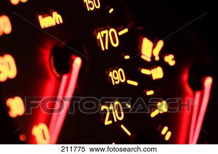 Close-up of speedometer View Large Photo Image Stock Photography - Close-up of speedometer . Fotosearch