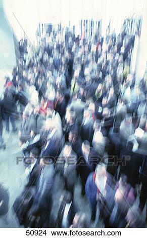 Crowd of people in motion View Large Photo Image Picture - Crowd of people in motion . Fotosearch