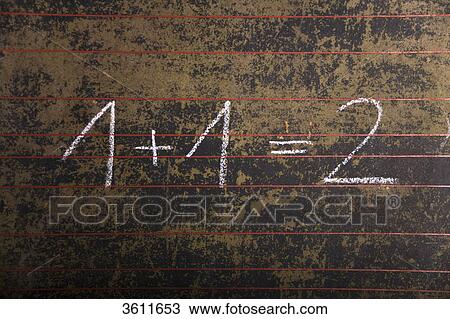 Equation on a black board View Large Photo Image Stock Image - Equation on a black board . Fotosearch